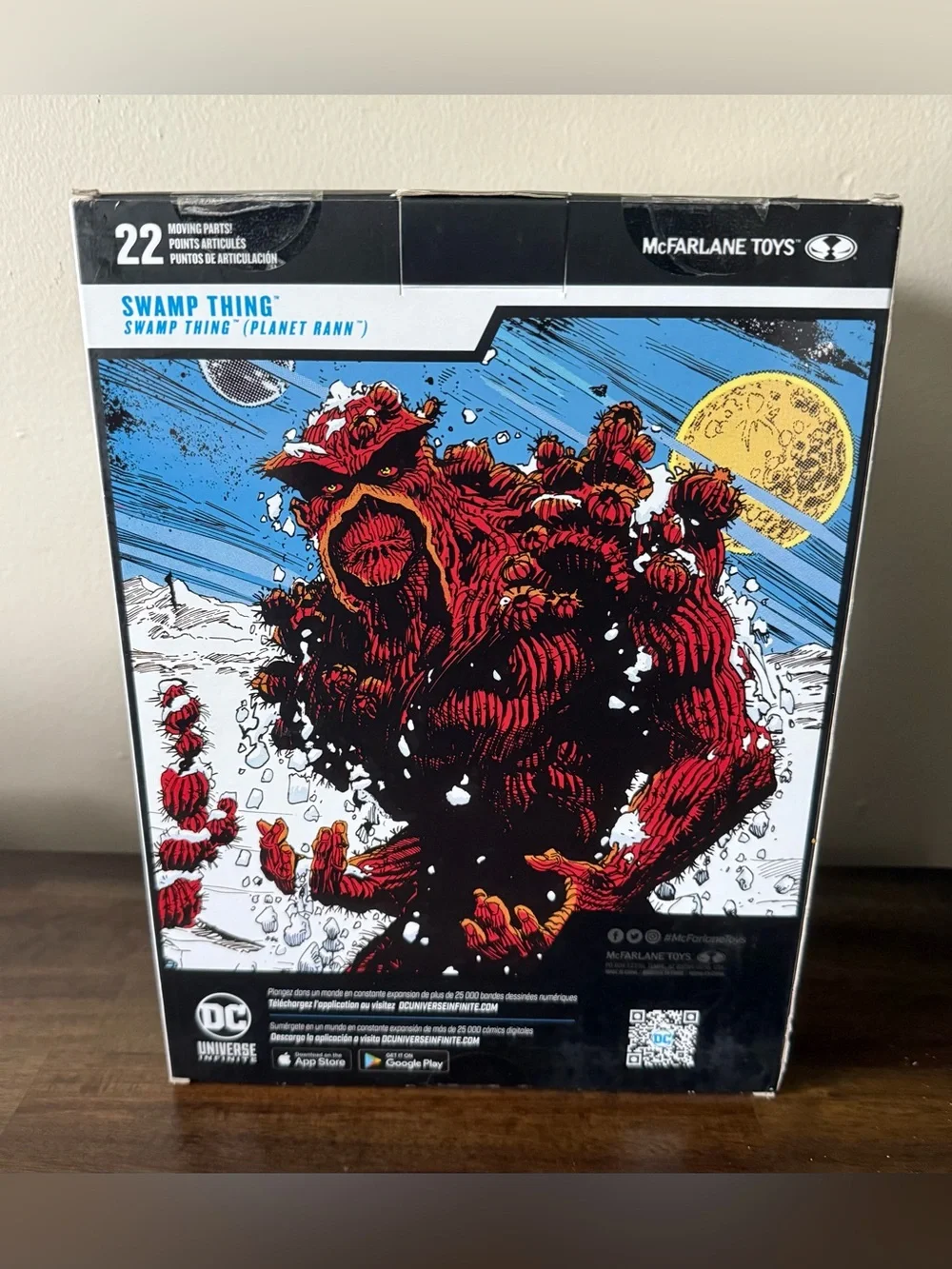 DC Multiverse Swamp Thing Action Figure Planet Rann McFarlane Sealed New